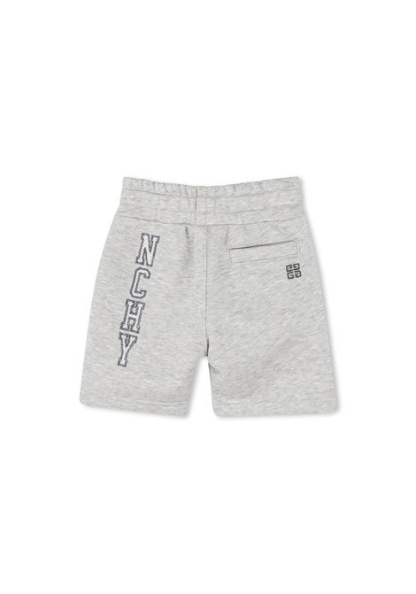 Shorts Sportivi Grigi Con Logo GIVENCHY KIDS | H30635A01